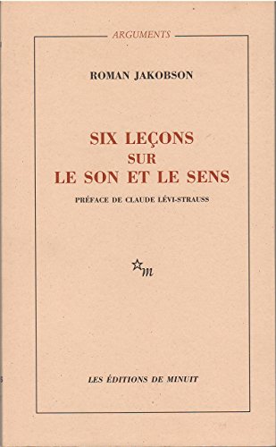 Six Leocons Sur Le Son Et Le Sens von Ed Du Minuit