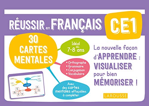 Cartes mentales Français CE1: Réussir en français
