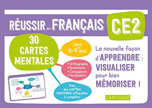 Cartes mentales Français CE2: Réussir en français