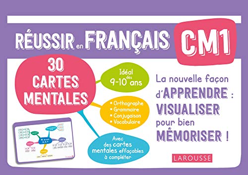Cartes mentales Français CM1: Réussir en français