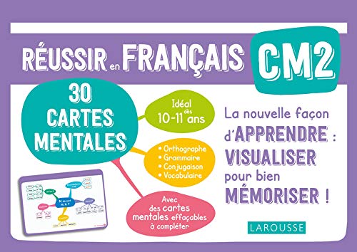 Cartes mentales Français CM2: Réussir en français von Larousse