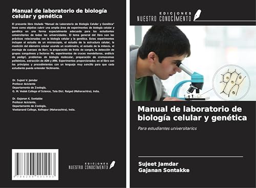 Manual de laboratorio de biología celular y genética: Para estudiantes universitarios von Ediciones Nuestro Conocimiento