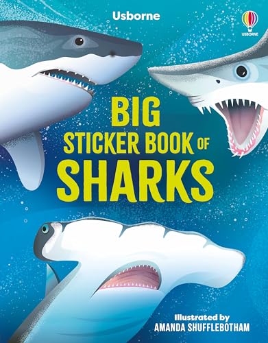 Big Sticker Book of Sharks (Big Sticker Books)