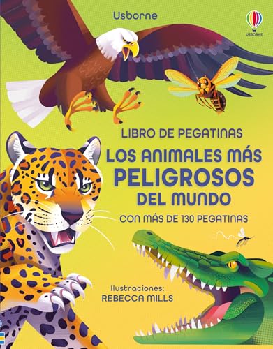 Los animales más peligrosos del mundo (Pegatinas para todos) von Ediciones Usborne