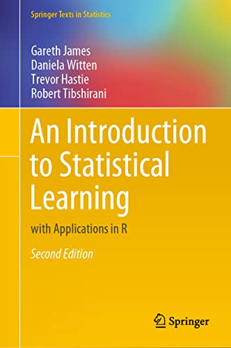 An Introduction to Statistical Learning: with Applications in R (Springer Texts in Statistics) von Springer