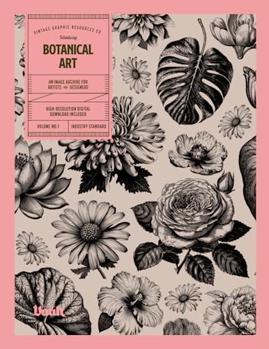 Botanical Art: An Image Archive for Artists & Designers von Vault Editions Ltd
