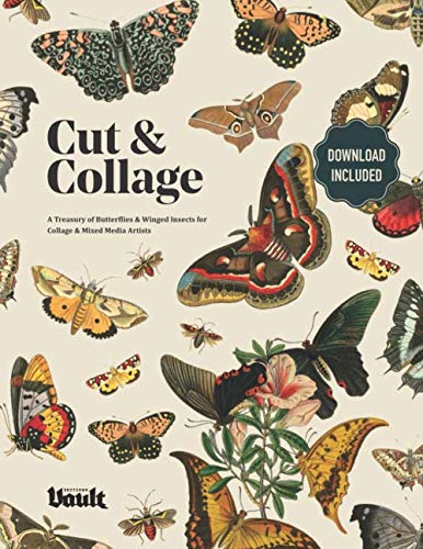 Cut and Collage: A Treasury of Butterflies and Winged Insects for Collage and Mixed Media Artists von Avenue House Press Pty Ltd