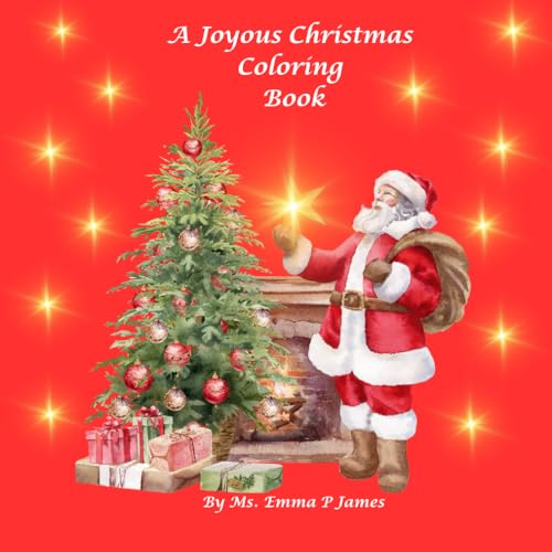 A Joyous Christmas Coloring Book
