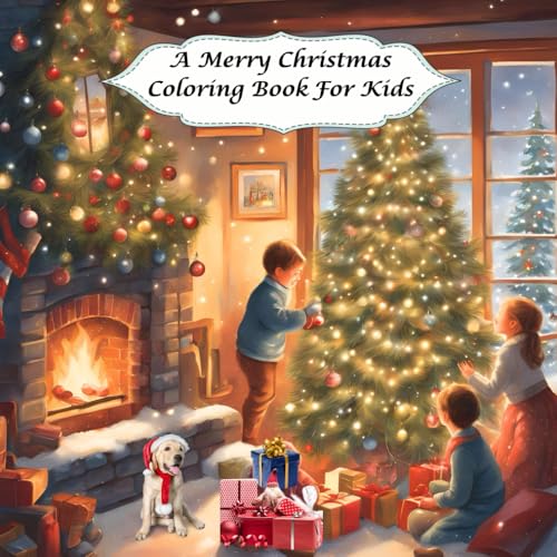 Merry Christmas Coloring Book