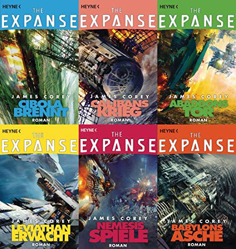 James Corey Expanse Reihe Band 1 - 6