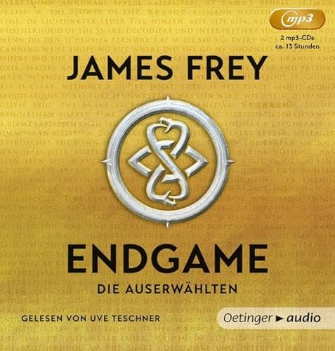Endgame (2 MP3 CD): Die Auserwählten, Ungekürzte Lesung, ca. 800 Min.