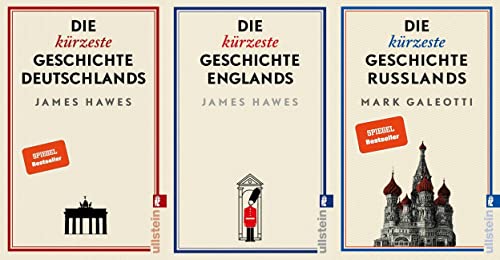 Die kürzeste Geschichte Deutschlands / Englands / Russlands + 1 exklusives Postkartenset
