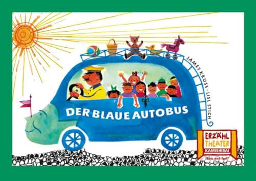 Der blaue Autobus / Kamishibai Bildkarten: 12 Bildkarten für das Erzähltheater von Hase und Igel Verlag GmbH