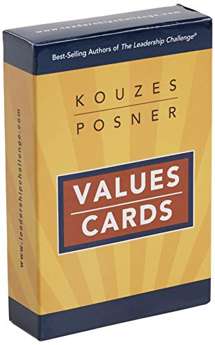 The Leadership Challenge Values Cards (J-B Leadership Challenge: Kouzes/Posner)