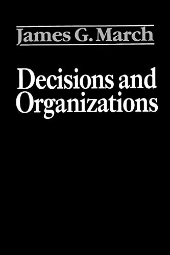 Decisions and Organizations von Wiley