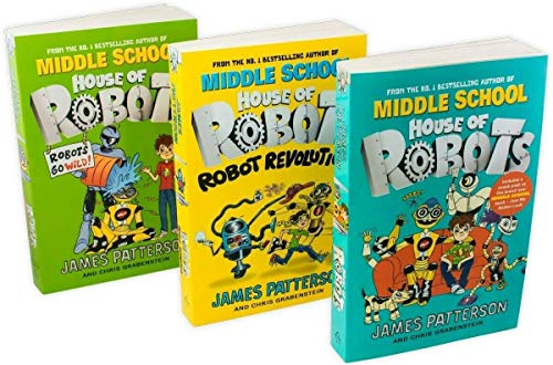 House of robots series james patterson collection 3 books set