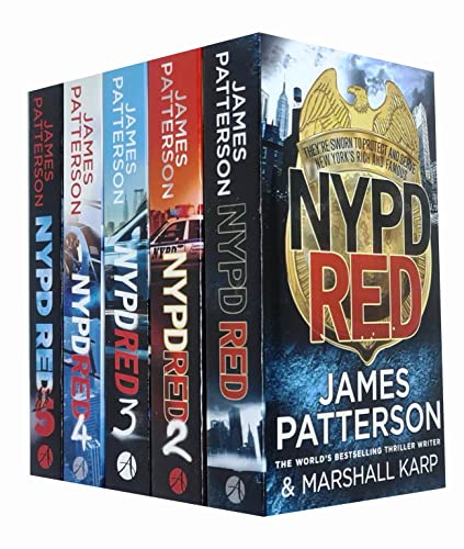 James Patterson NYPD Red Collection 4 Books Set (Book 1-4)