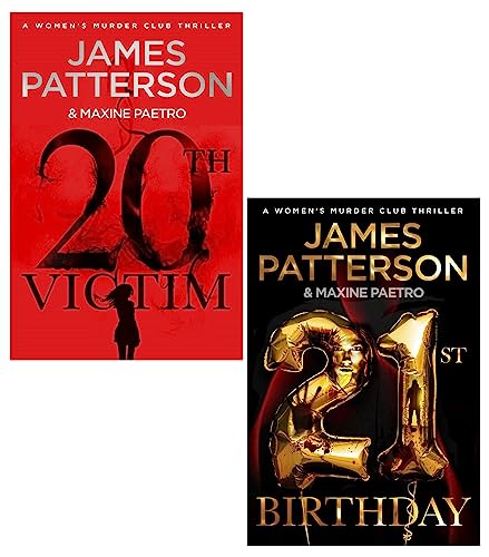 James Patterson Women's Murder Club Series (20 & 21): 2 Books Collection Set (20th Victim, 21st Birthday)