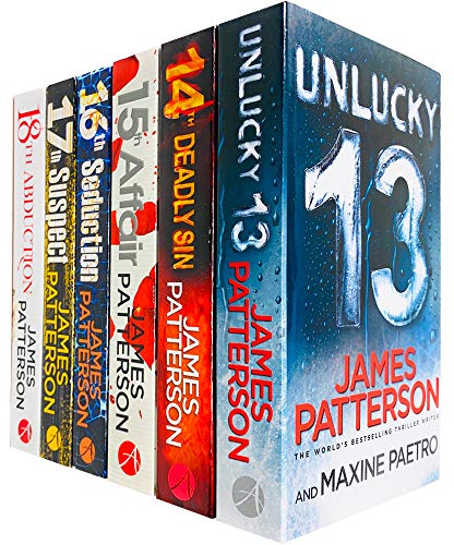 James Patterson Womens Murder Club Series 6 Books Collection Set (Books 13-18)