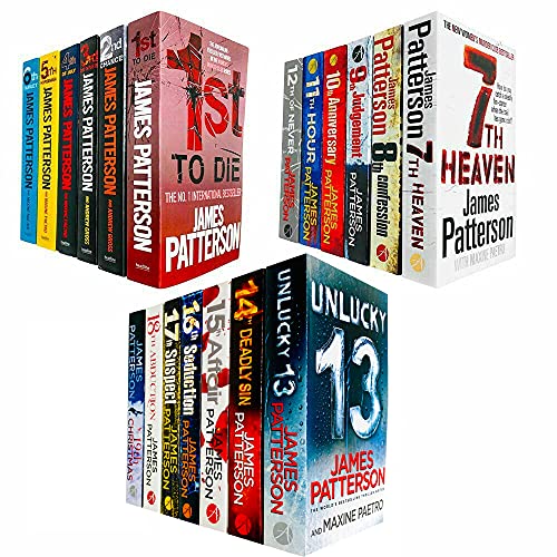 James Patterson Damen Murder Club Series Bücher 1 - 19 Collection Set