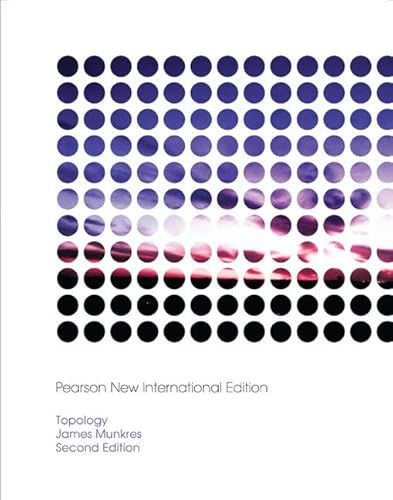 Topology: Pearson New International Edition von Pearson