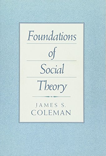 Foundations of Social Theory