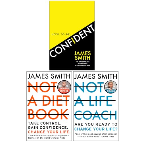 Foblit ltd James Smith Collection 3er-Bücher-Set (Wie Man selbstbewusst Wird [Hardcover, kein Diätbuch, kein Life Coach)