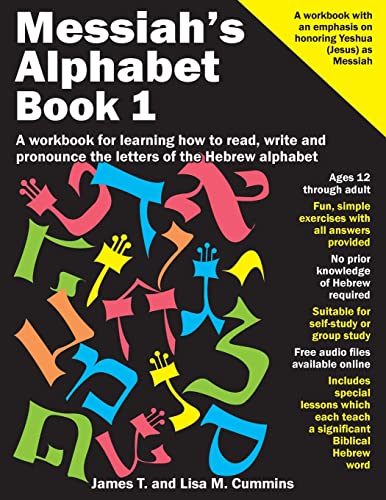 Messiah's Alphabet: A workbook for learning how to read, write and pronounce the letters of the Hebrew alphabet von Createspace Independent Publishing Platform