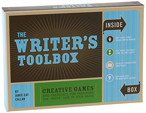 The Writer's Toolbox: Creative Games and Exercises for Inspiring the 'Write' Side of Your Brain (Writing Prompts, Writer Gifts, Writing Kit Gifts) von Abrexin