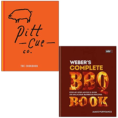 Pitt Cue Co. Cookbook By Jamie Berger, Simon Anderson & Weber's Complete BBQ Book By Jamie Purviance 2 Books Collection Set