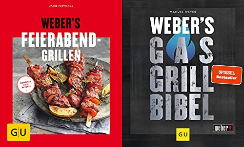 Weber´s Feierabend-Grillen + Gasgrillbibel + 1 exklusives Postkartenset