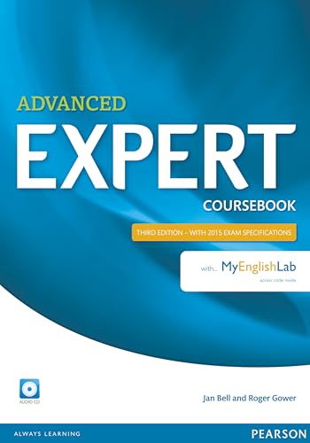 Coursebook with Audio CD and MyEnglishLab Pack: Access Code inside (Expert) Coursebook with Audio CD and MyEnglishLab Pack: Access Code inside (Expert) von Pearson Longman