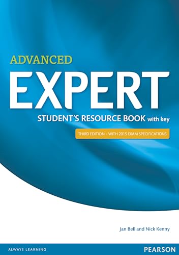 Student's Resource Book with Key (Expert) von Pearson Education