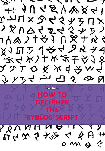 How to Decipher the Byblos Script (Archaologie: Forschung Und Wissenschaft, 6, Band 6) von Lit Verlag