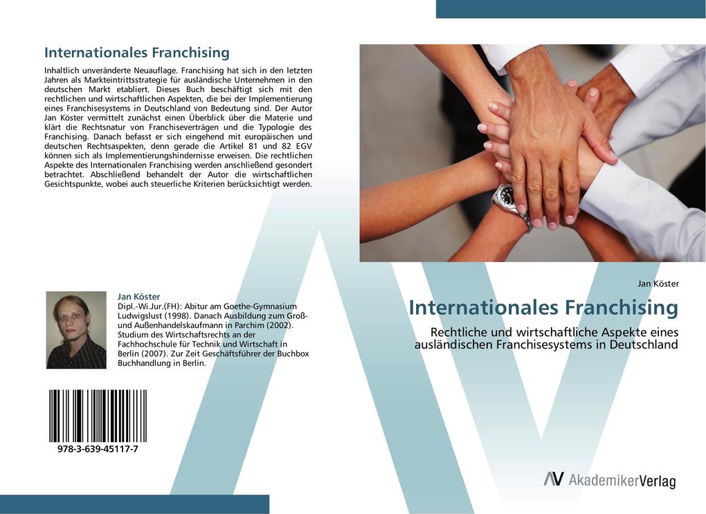 Internationales Franchising von AV Akademikerverlag