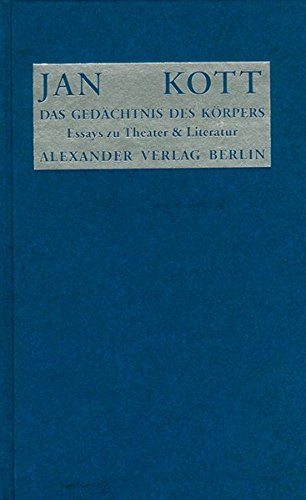 Das Gedächtnis des Körpers Das Gedächtnis des Körpers von Alexander Verlag