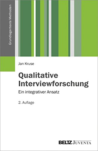 Qualitative Interviewforschung: Ein integrativer Ansatz (Grundlagentexte Methoden) von Beltz Juventa