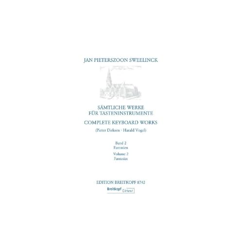 Sämtliche Werke für Tasteninstrumente Band 2: Fantasien - Breitkopf Urtext (EB 8742) von Breitkopf & Härtel