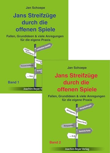 Jans Streifzüge durch die offenen Spiele (2 Bücher): Band 1 und Band 2 im Bundle: Fallen, Grundideen und viele Anregungen für die eigne Praxis