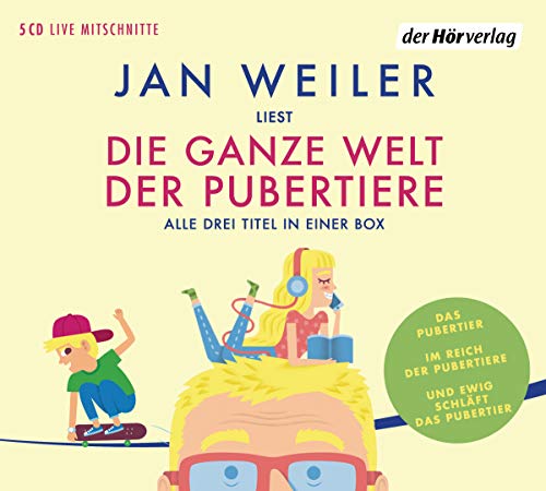 Die ganze Welt der Pubertiere. Drei Titel in einer Box: Das Pubertier. Im Reich der Pubertiere. Und ewig schläft das Pubertier Die ganze Welt der Pubertiere. Drei Titel in einer Box: Das Pubertier. Im Reich der Pubertiere. Und ewig schläft das Pubertier