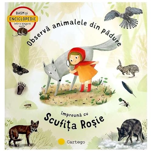 Observa Animalele Din Padure Impreuna Cu Scufita Rosie Observa Animalele Din Padure Impreuna Cu Scufita Rosie von Cartego