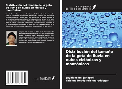 Distribución del tamaño de la gota de lluvia en nubes ciclónicas y monzónicas von Ediciones Nuestro Conocimiento