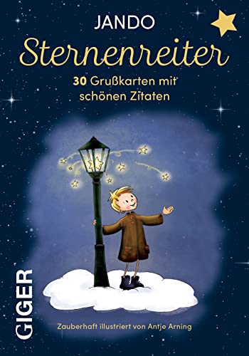 Grusskarten Sternenreiter: 30 Postkarten
