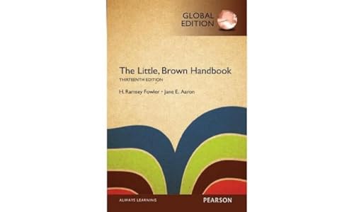 The Little, Brown Handbook, Global Edition