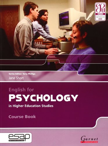 English for Psychology Course Book + CDs von GARNET EDUCATION INGLES