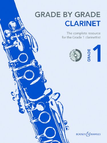 Grade by Grade - Clarinet: Grade 1. Klarinette und Klavier. Ausgabe mit CD.