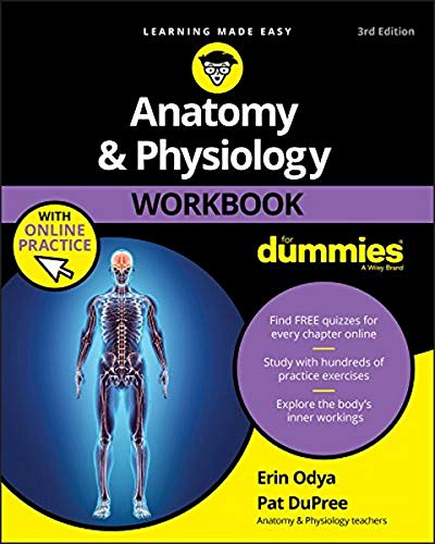 Anatomy & Physiology Workbook For Dummies with Online Practice, 3rd Edition von For Dummies