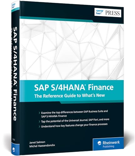 SAP S/4HANA Finance: The Reference Guide to What’s New (SAP PRESS: englisch) von SAP Press