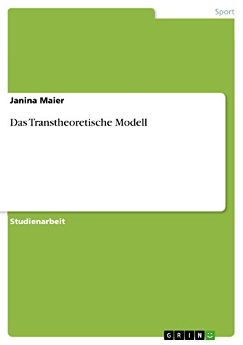 Das Transtheoretische Modell
