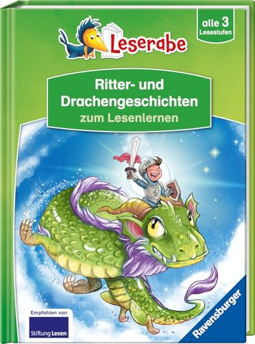 Ritter- und Drachengeschichten zum Lesenlernen - Schritt für Schritt Lesen lernen - Leserabe 1. Klasse - Erstlesebuch alle 3 Stufen - Erstlesebuch für Jungen ab 6 Jahren - Kinderbuch für Jungen Ritter- und Drachengeschichten zum Lesenlernen - Schritt für Schritt Lesen lernen - Leserabe 1. Klasse - Erstlesebuch alle 3 Stufen - Erstlesebuch für Jungen ab 6 Jahren - Kinderbuch für Jungen